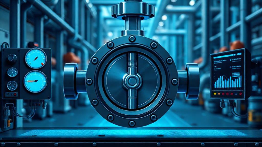 Automated Industrial Valve Control Mechanisms Improve Flow Regulation And Process Optimization Techniques