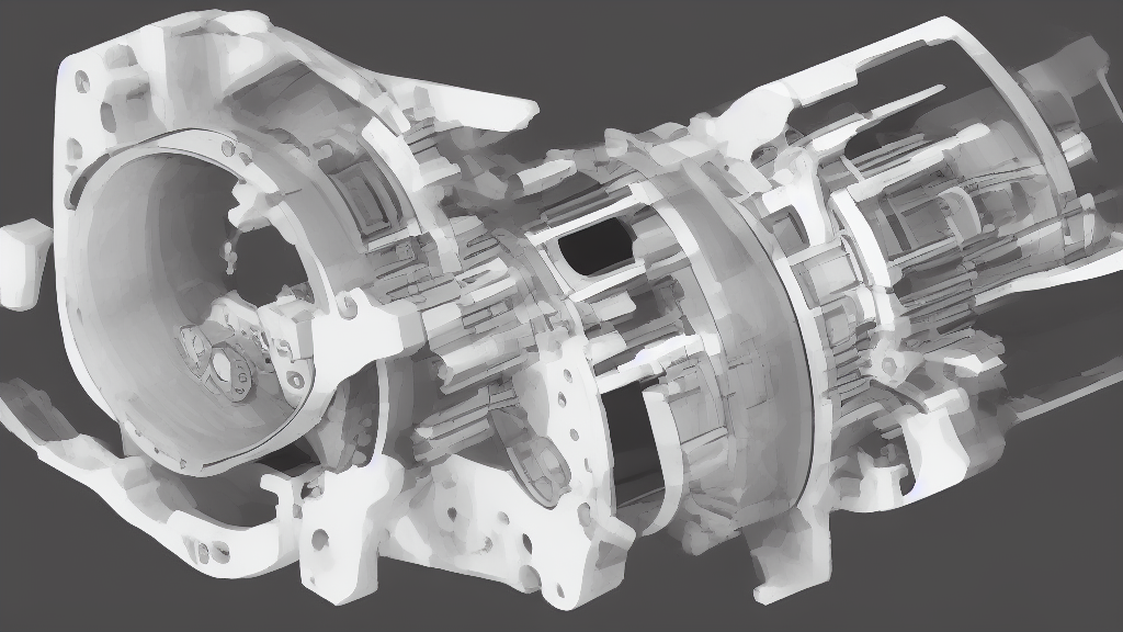Cutaway view of an advanced planetary gear reducer for EVs showing integrated design